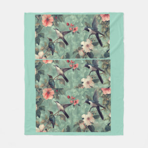 Bird Blanket Fleece Deken