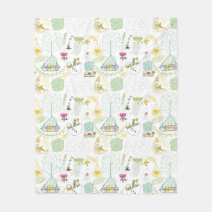 Bird Blanket Fleece Deken