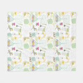 Bird Blanket Fleece Deken (Voorkant (Horizontaal))