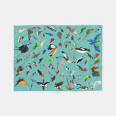Bird Blanky Fleece Deken (Voorkant (Horizontaal))