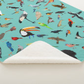 Bird Blanky Sherpa Deken (3/4)