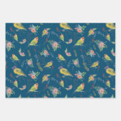 Bird Botanical Inpakpapier Vel (Voorkant 3)