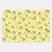 Bird Botanical Inpakpapier Vel (Voorkant 2)