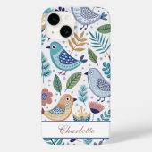 Bird Botanical Perzonalized Case-Mate iPhone Case (Achterkant)