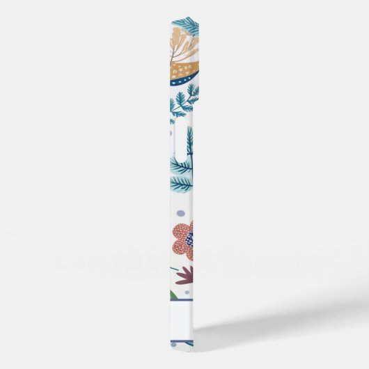 Bird Botanical Perzonalized Case-Mate iPhone Case (Achterkant / Rechts)