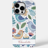 Bird Botanical Perzonalized Case-Mate iPhone Case (Achterkant)