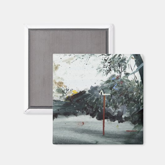 Bird Box Ohlsdorf Cemetery 2013 Magneet (Voorkant / Achterkant)