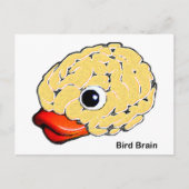 Bird Brain Briefkaart (Voorkant)