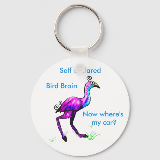 Bird Brain Sleutelhanger (Voorkant)