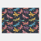 Bird, Butterfly & Dragonfly Patroon Sweet Gift Set Inpakpapier Vel (Voorkant 3)