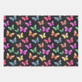 Bird, Butterfly & Dragonfly Patroon Sweet Gift Set Inpakpapier Vel (Voorkant 2)