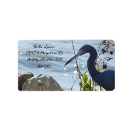 Bird By the Bay Little Blue Heron Safety Harbour Etiket