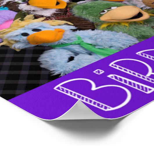 Bird Call Cast Poster (Hoek)