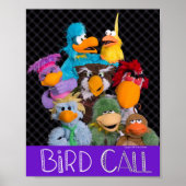 Bird Call Cast Poster (Voorkant)