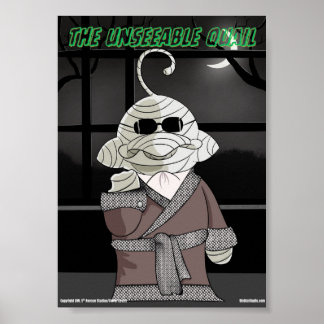 Bird Call x Klassieke Monsters - Onzichtbare Kwart Poster