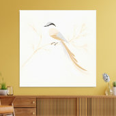 Bird Canvas Art | Elegante Natuur geïnspireerd (Insitu (Woonkamer))