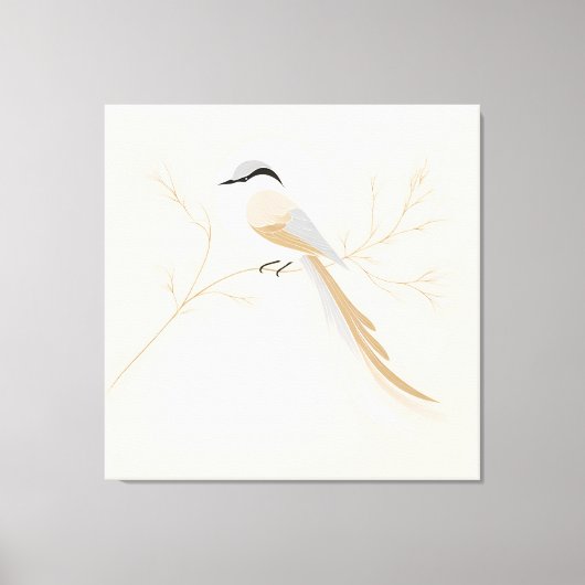 Bird Canvas Art | Elegante Natuur geïnspireerd (Voorkant)