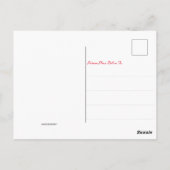 Bird & Cat in The Garden | Address wijzigen Briefkaart (Achterkant)