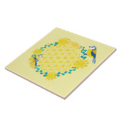 Bird Ceramic Tegel Tegeltje (Zijkant)