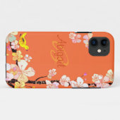 Bird & Cherry Blossom Floral iPhone 5 Hoesje-Mate Case-Mate iPhone Case (Achterkant (horizontaal))