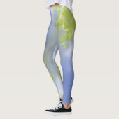 Bird Cherry Tree Blossom Flowers Sky Leggings (Links)