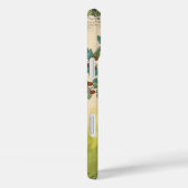  Bird Cherry Tree Monogram iPhone Case-Mate iPhone Case (Achterkant / Rechts)