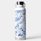 Bird Chinoiserie French Toile Waterfles (Achterkant)