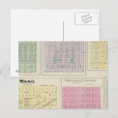 Bird City, Eustis, Voltair, Wano, Kansas Briefkaart (Voorkant / Achterkant)
