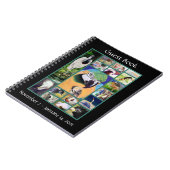 Bird Collage Guest Book Notitieboek (Linkerzijde)