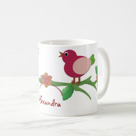 Bird Collage Personaized Name Mok