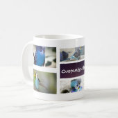 Bird Collage Photo Mok (Voorkant links)