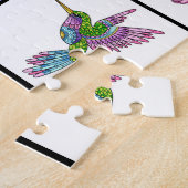 Bird Collage & Quote, Bird Lovers Legpuzzel (Zijkant)