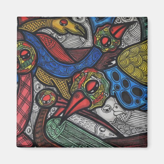 Bird Conference Magneet (Voorkant)