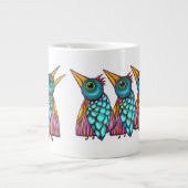 Bird Creatures Design Grote Koffiekop (Voorkant)