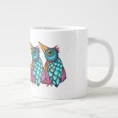 Bird Creatures Design Grote Koffiekop (Rechts)