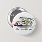 BIRD CUP RONDE BUTTON 5,7 CM (Voorkant /achterkant)