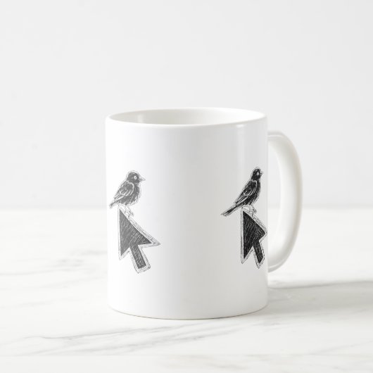 Bird Cursor Koffiemok (Voorkant rechts)