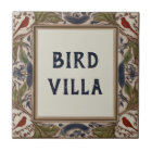 Bird Custom House Naam Teken Plaque Bord