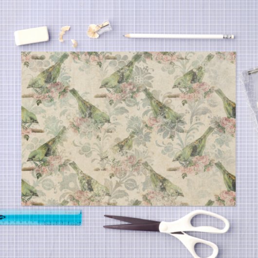 Bird Decoupage Ephemera Tissuepapier (Craft)