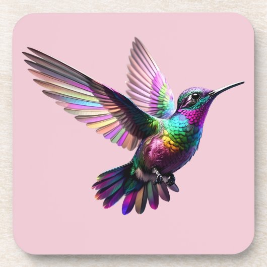 Bird design.no.1- van Maaya_prints Bier Onderzetter (Voorkant)