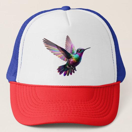 Bird design.no.1- van Maaya_prints Trucker Pet (Voorkant)