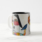 Bird Dog 11oz Mug Tweekleurige Koffiemok (Voorkant links)