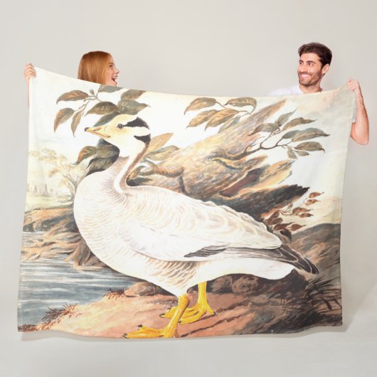  Bird Elizabeth Gwillim Bar-kopgans Fleece Deken (In situ)