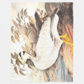  Bird Elizabeth Gwillim Bar-kopgans Fleece Deken (Voorkant)