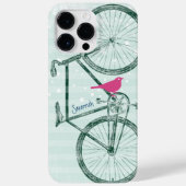  Bird Emerald Green Bike Pattern Iphone 5 Case-Mate iPhone Case (Achterkant)