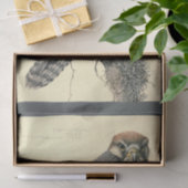 Bird Ephemera Decoupage Falcon Tissuepapier (Geschenk)