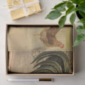 Bird Ephemera Decoupage  Haan Hen Boerderij Tissuepapier (Geschenk)