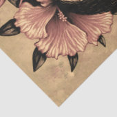 Bird Ephemera Floral Weefselpapier Tissuepapier (Detail)