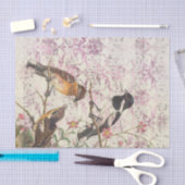Bird Ephemera Tissue Paper | ontkoppeling Tissuepapier (Craft)