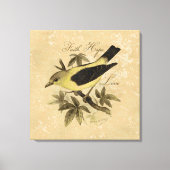  Bird Faith Hope Love Wrapped Canvas Print (Voorkant)